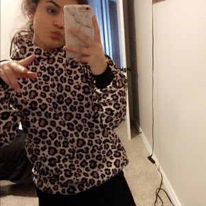 Leaped print fashion Nova hoodie